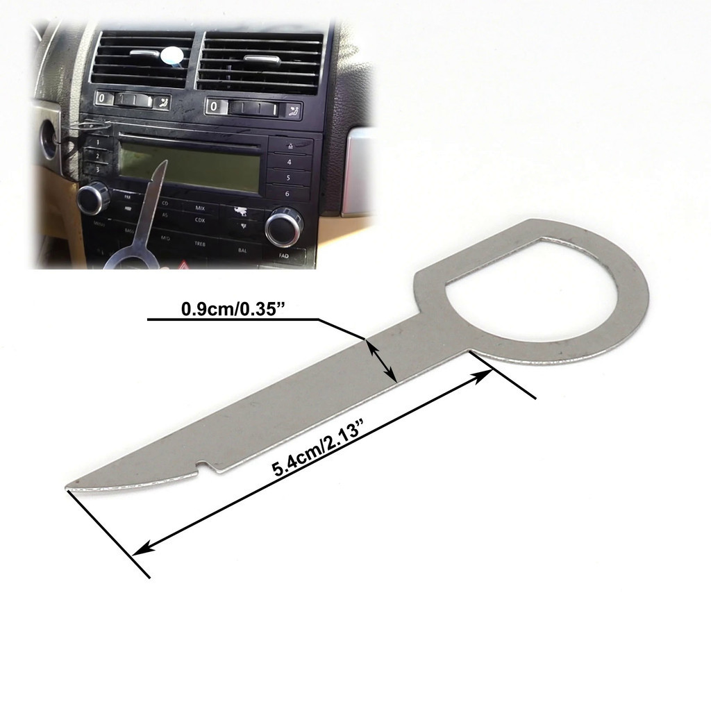 Radio Stereo Removal Extractor Key Release Pin Head Unit Audio Install ...
