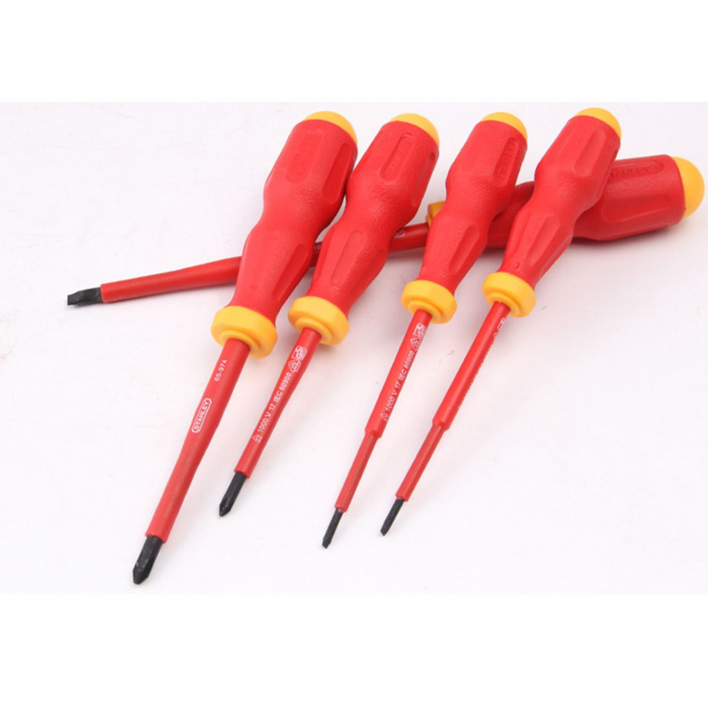 Stanley Insulated Screwdriver Phillips Slotted Electrician Special ...