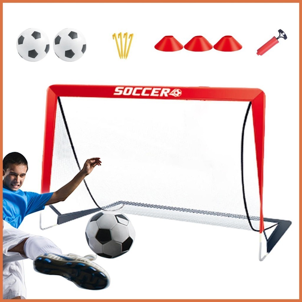 Foldable Soccer Goals Indoor Football Net Mini Soccer Nets Portable ...