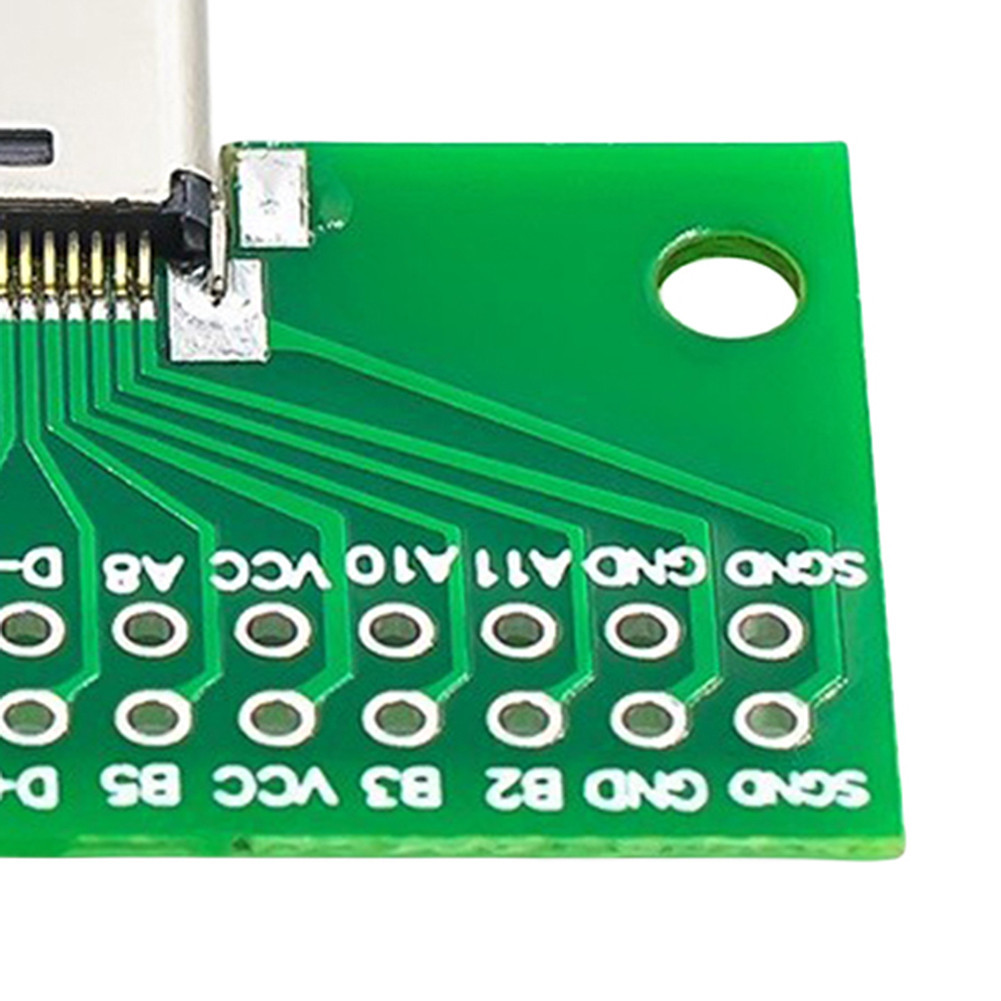 TYPE-C Stecker PCB Board - 3 Stück Für DIY Elektronik Projekte
