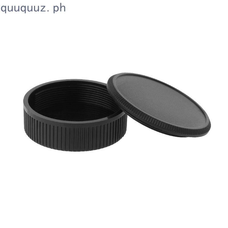 QUU Black Camera Body Cap and Rear Lens Cover Cap for 39mm for Leica ...