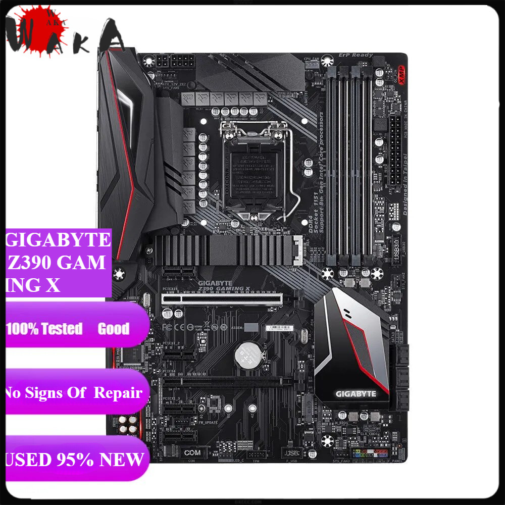 GIGABYTE ATX Motherboard Z390 GAMING X LGA1151 Motherboard DDR4 Intel ...