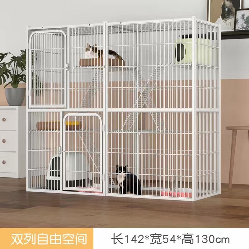 2/3 Layer Cat Cage Assemblable Cat Cage Large Space Cat Cage Cat House ...