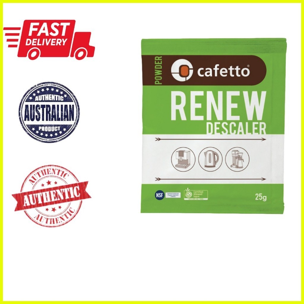 【hot sale】 Cafetto RENEW/RESTORE Espresso Machine Descaler Powder (25g