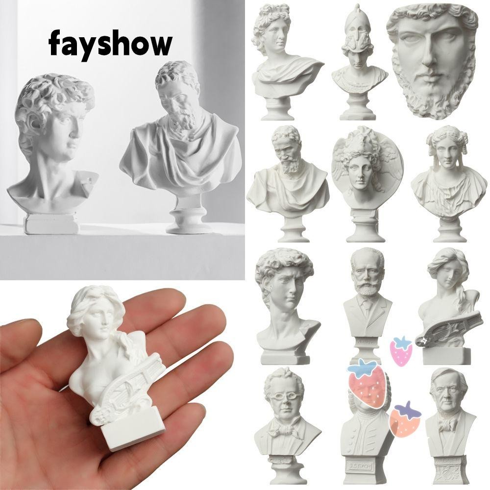 FAY Crafts Gypsum Bust Portraits Desktop Ornament Greek Mythology ...
