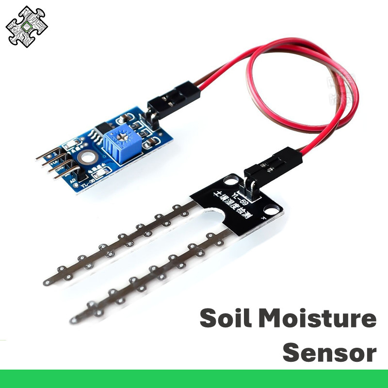 ENGLAB★Soil Moisture Sensor Module, Moisture Meter For Soil, Automatic ...