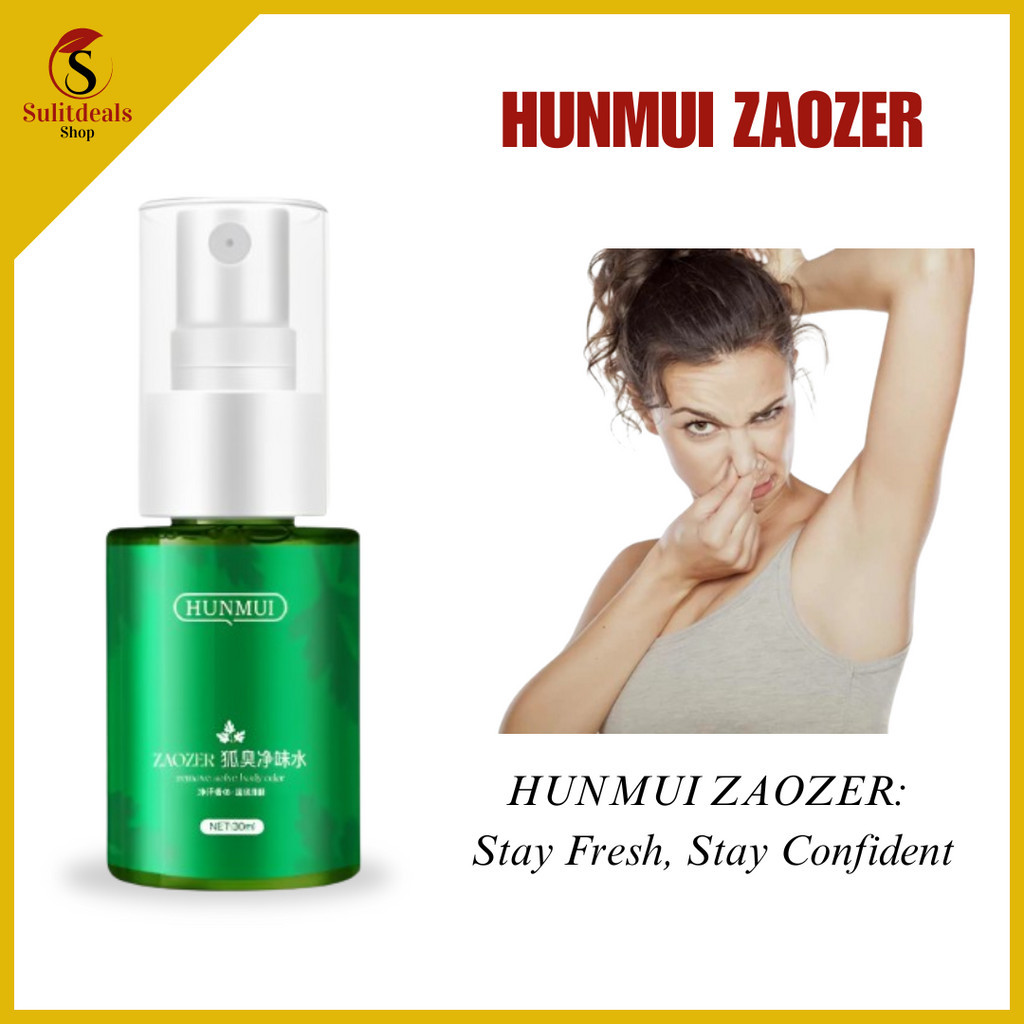 Underarm Anti-Perspirant Spray (30ml) by HUNMUI - ZAOZER ALL NATURAL ...