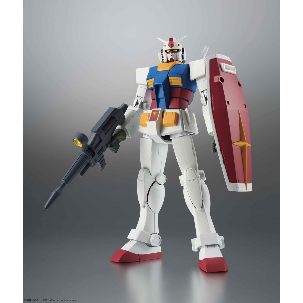 Action Figure Tamashii Nations Strike Gundam Ver. A.N.I.M.E. | Robot Spirits, 12.5 Cm, Posabile, Ristampa