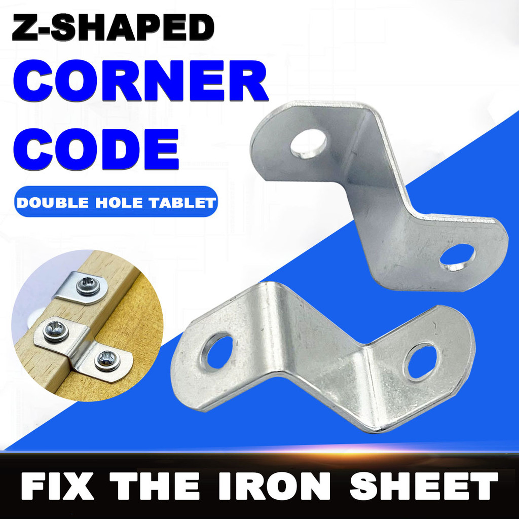 Stainless steel Z-Shape Angle Code cabinet cabinet triangle fixed ...