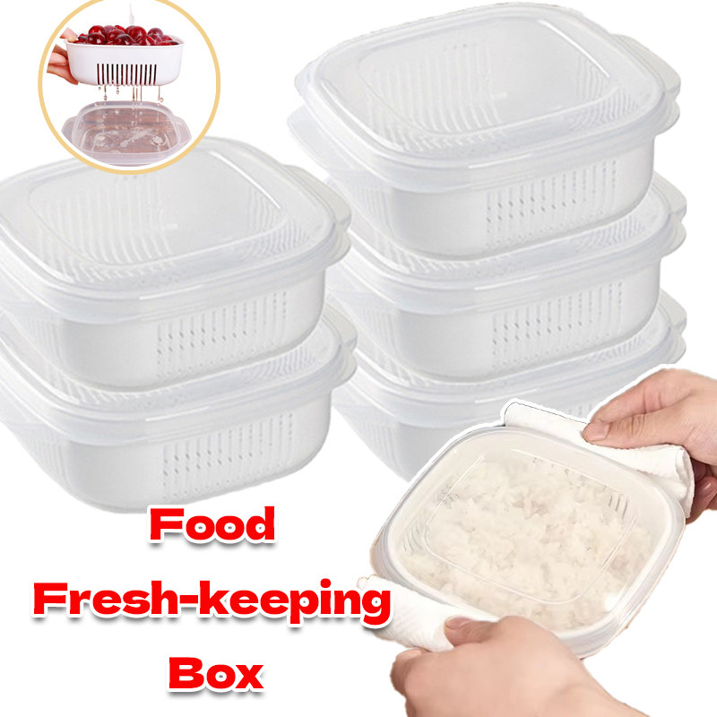 Rice Sub Packaging Storage Box / Microwave Heated Food Fresh-keeping ...