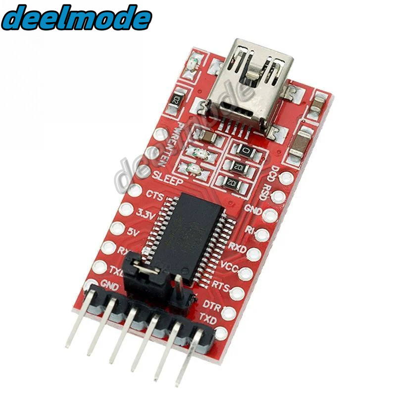 FT232RL FTDI USB 3.3V 5.5V to TTL Serial Adapter Module for Arduino ...