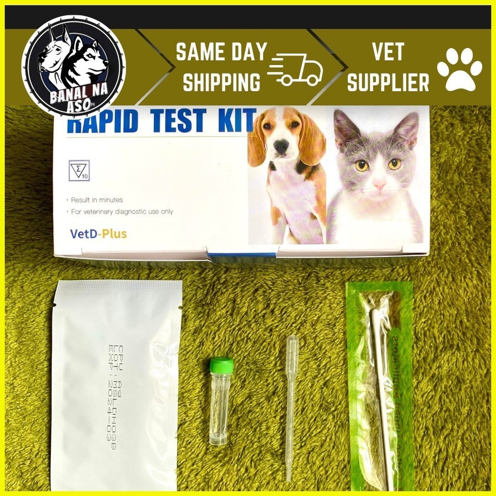 How does a vet test best sale for parvo