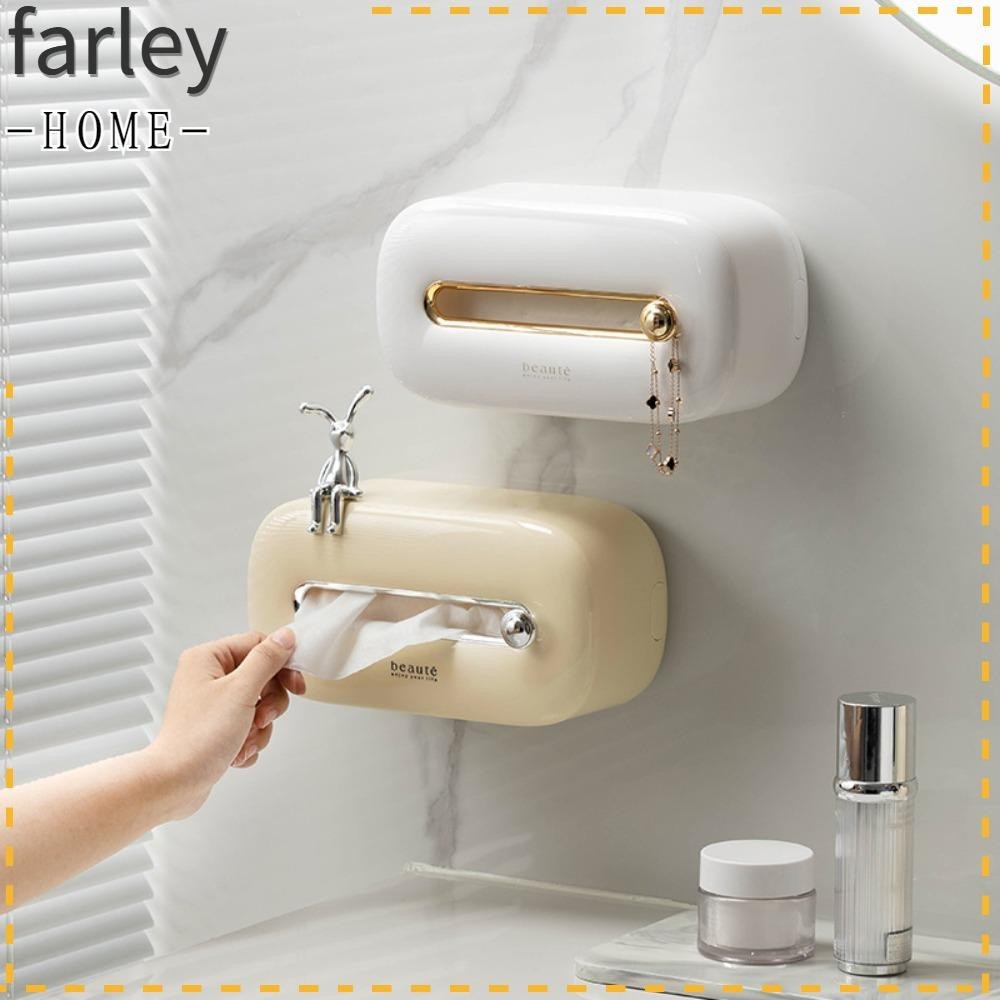 FARLEY Wall Hanging Tissue Box, Tissue Organizer Tissue Holder Storage