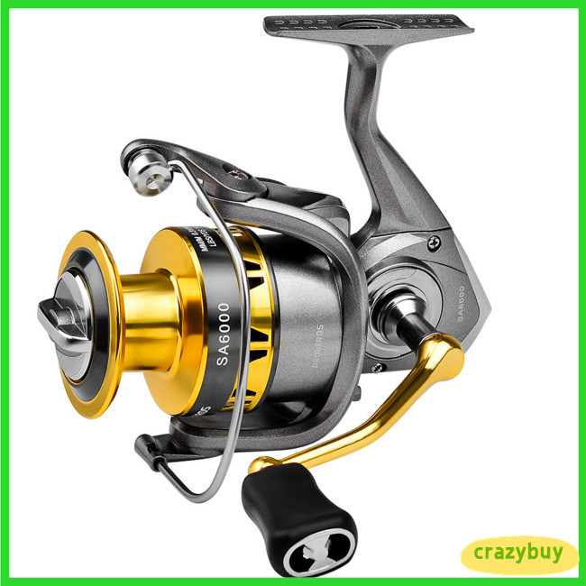 Bv Lightweight Spinning Reel Gear Ratio 5.2:1 Metal Fishing Spinning Wheel 13BB Powerful Spinning Fishing Reels For Carp Fishing I.92759038