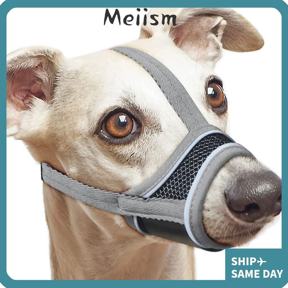 MEIISM Dog Muzzle, Comfortable Mesh Soft Fabric Dog mouthpiece ...