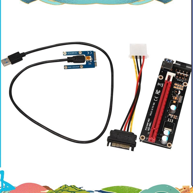 Mini PCIe to PCI Express 16X Riser for Laptop External image Card ...