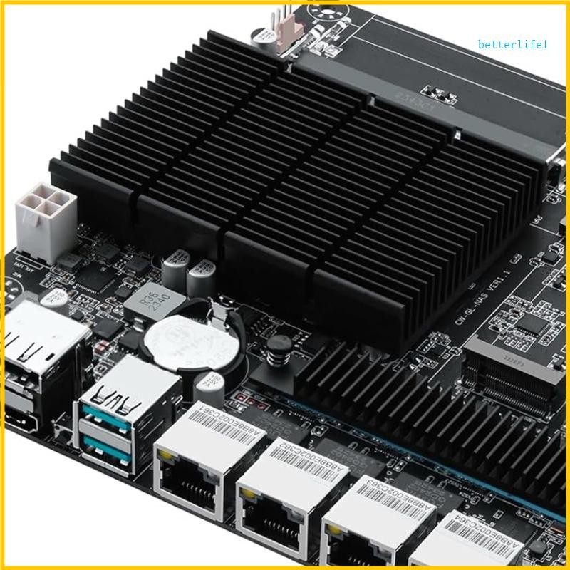 BTM 6-Bay i226-V 2 5G NAS Motherboard J4125 2x M 2 NVMe SATA3 0 2xDDR4 ...