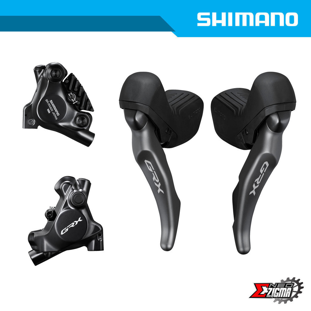 Kit Cambio Idraulico Shimano Tiagra ST-4720 & BR-4770: Freni A Disco 10V Flat Mount (Anteriore + Posteriore)