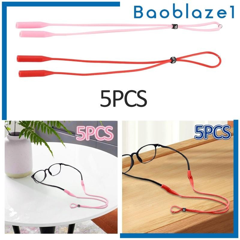 3-Pack Adjustable Glasses Straps - Sports Lanyard For Eyeglasses & Sunglasses