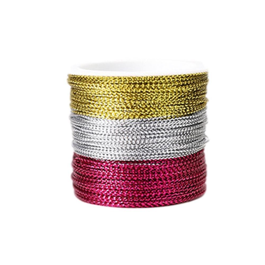 GEMINI1 20 Meter 1mm Rope Gold/Silver/Red Cord String Strap Line Gift ...
