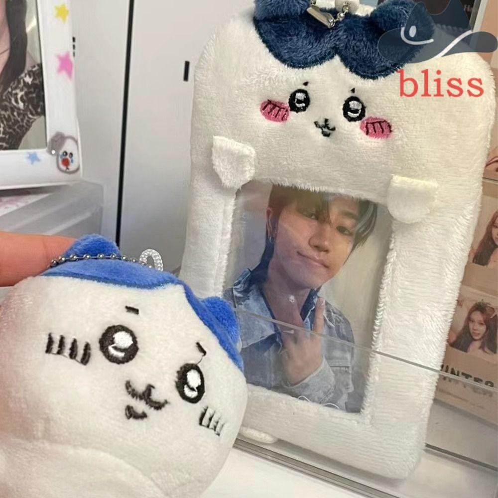 BLISS Chiikawa Photocard Holder, Cartoon Kpop Idol Plush Kpop Photocard ...