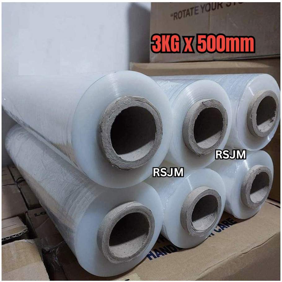Ecoplanet COD#Stretch Film 20 microns x 500mm x 3 Kilos Black 20