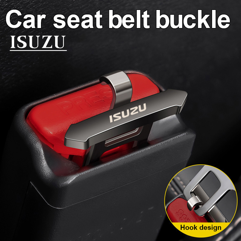1/2 Pcs For Isuzu Hook design Zinc Alloy Material Car Seat Belt