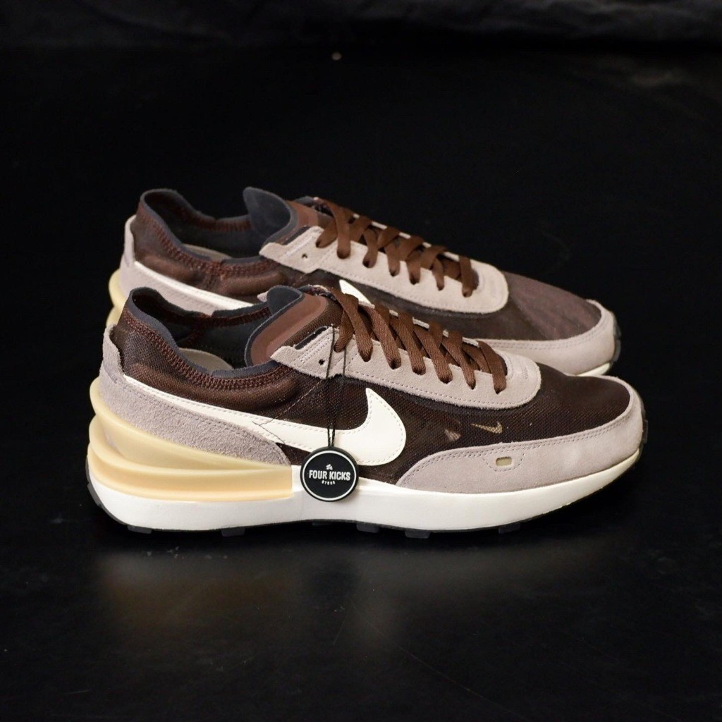 Nike Waffle One Light Chocolate 100 ORIGINAL OFFICIAL Shopee