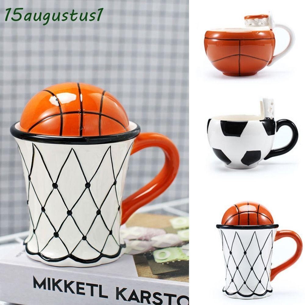 Augustus The Mug With A Hoop, Basketball Mini Hoop Hot Cocoa Mug 