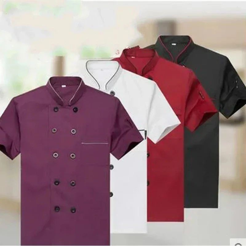 Western Hotel Chef Jacket Food Service Long Sleeved Restauant Chef ...