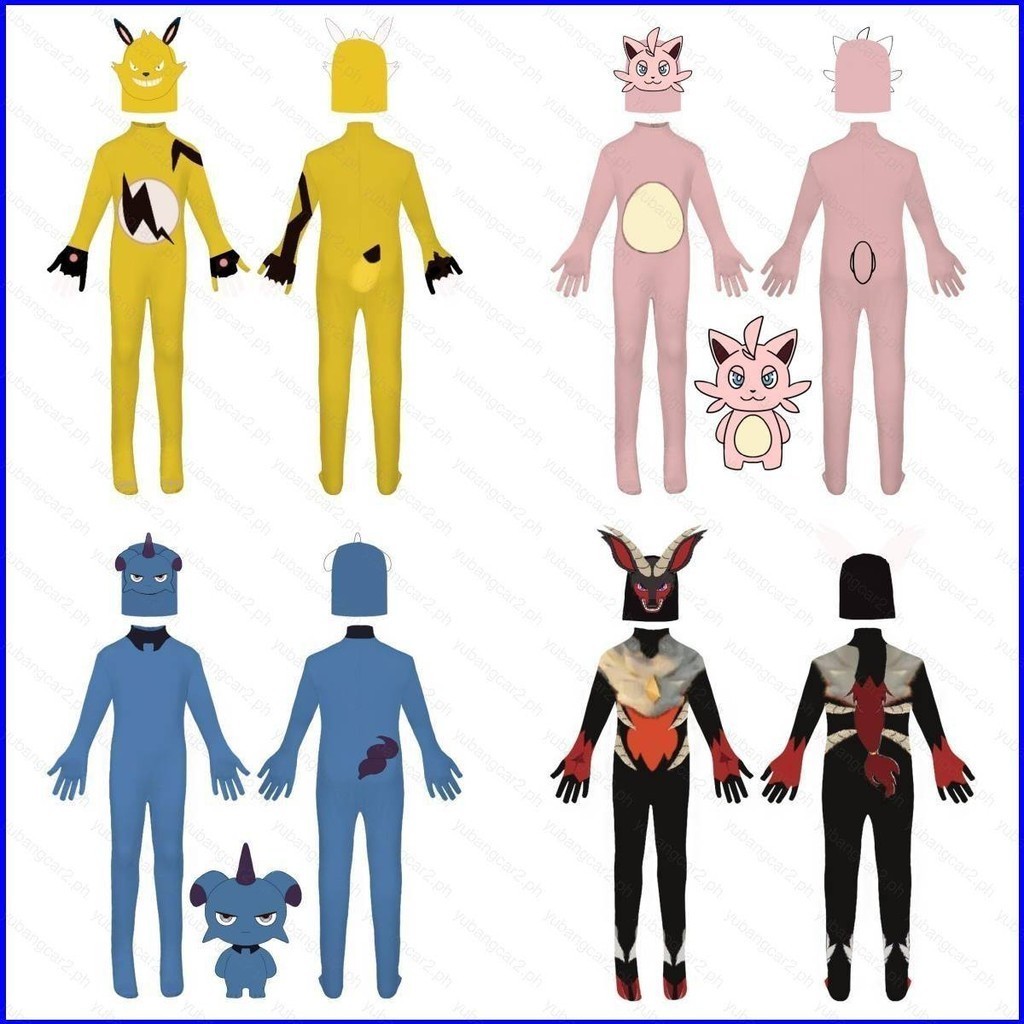 Comic Palworld cosplay cloth for kids Halloween party costume jumpsuits ...