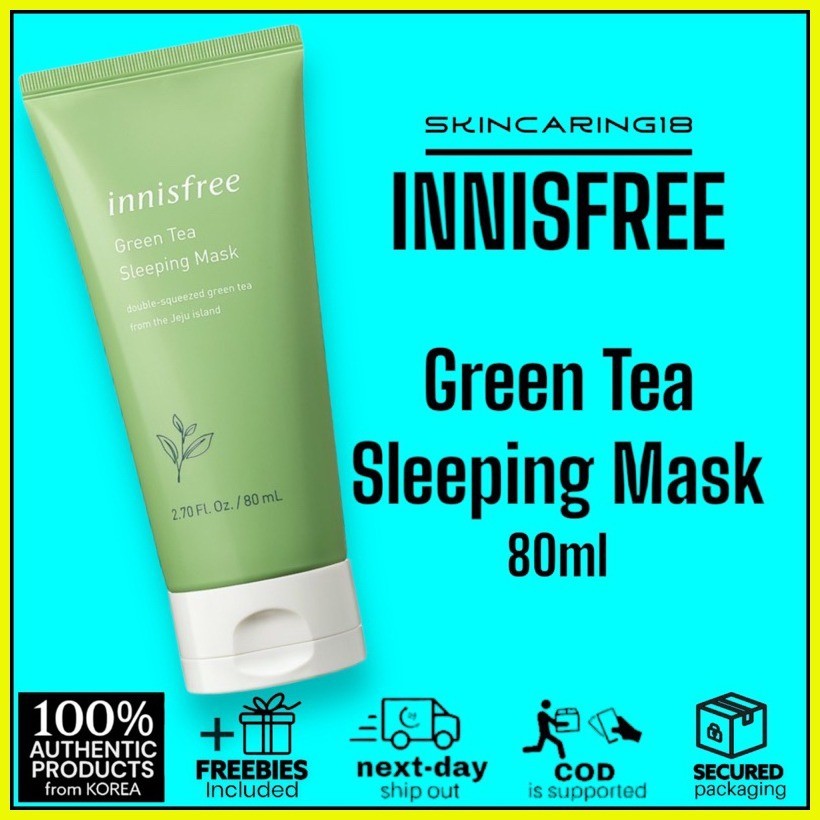 EXP 11/23/2023] Innisfree Green Tea Sleeping Mask 80ml By