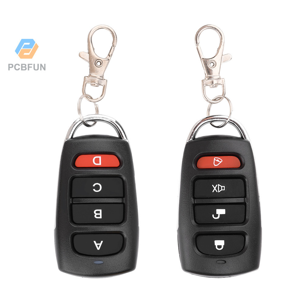 Pcbfun Metal 4-button Smart Copy Remote Control Wireless Copy Access ...