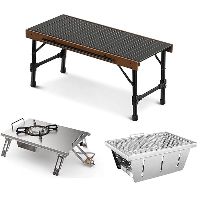 Naturehike Cooking Table Combination Stainless Steel Folding Grill G01 ...