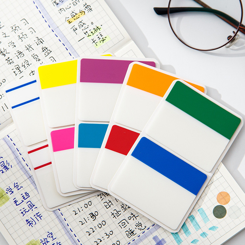 50 Sheets Transparent Sticky Notes Scrapes Stickers Note Pads Paper ...