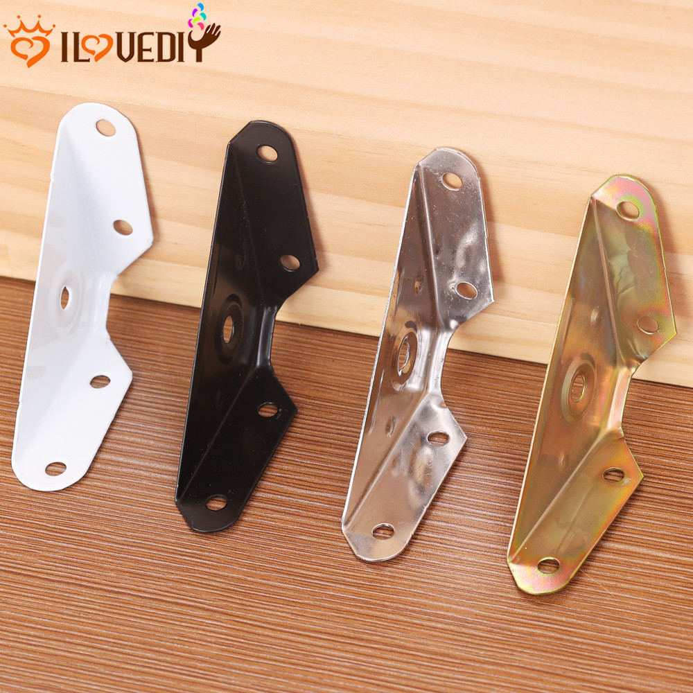 [ Featured ] Screw Install Angle Bracket Plank Joint Fastener