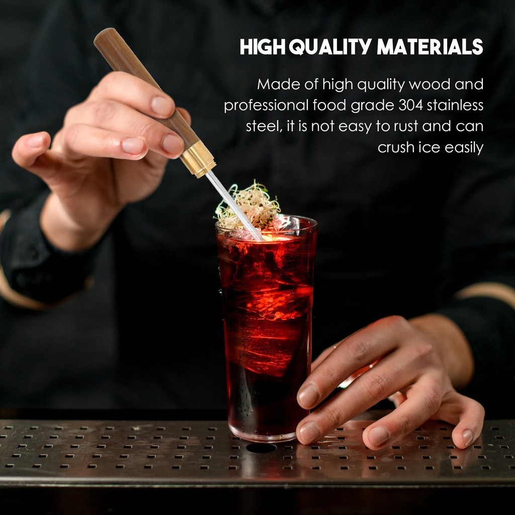 Multi-function Stainless Steel Ice Pick Kitchen Restaurant and Bar Ice ...
