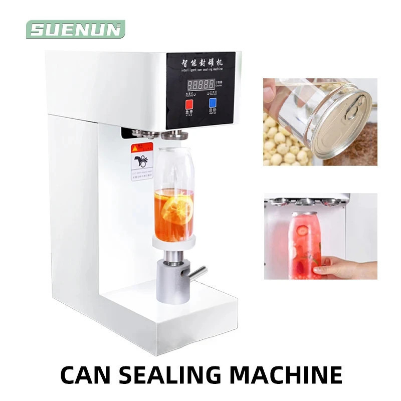 Automatic milk tea shop beverage sealing machine can seamer machine ...