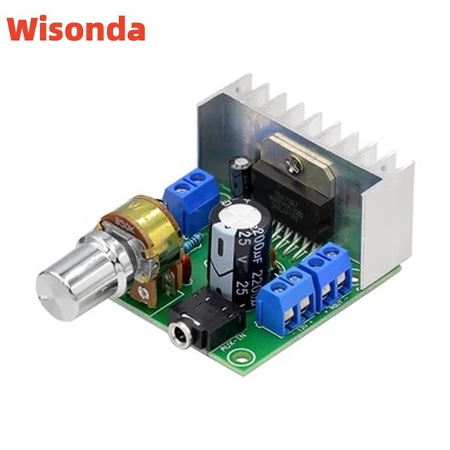 AC/DC 12V TDA7297 2x15W Digital Audio Amplifier DIY Kit Dual-Channel