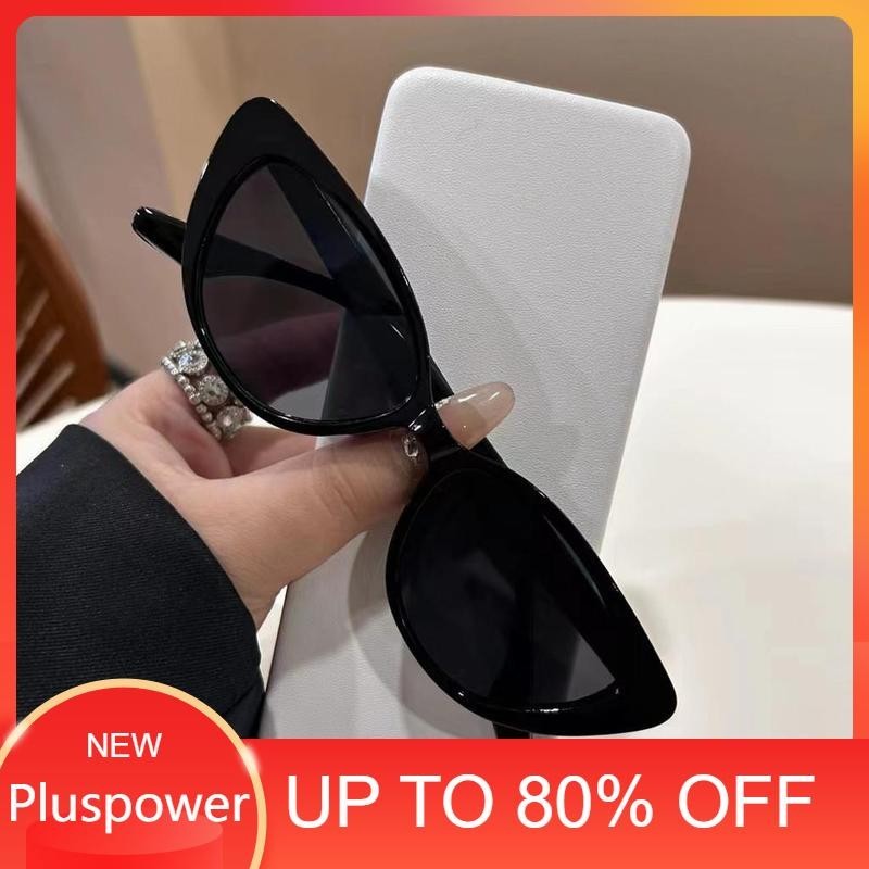 Triangle Logo Cat-Eye Sunglasses main image 0