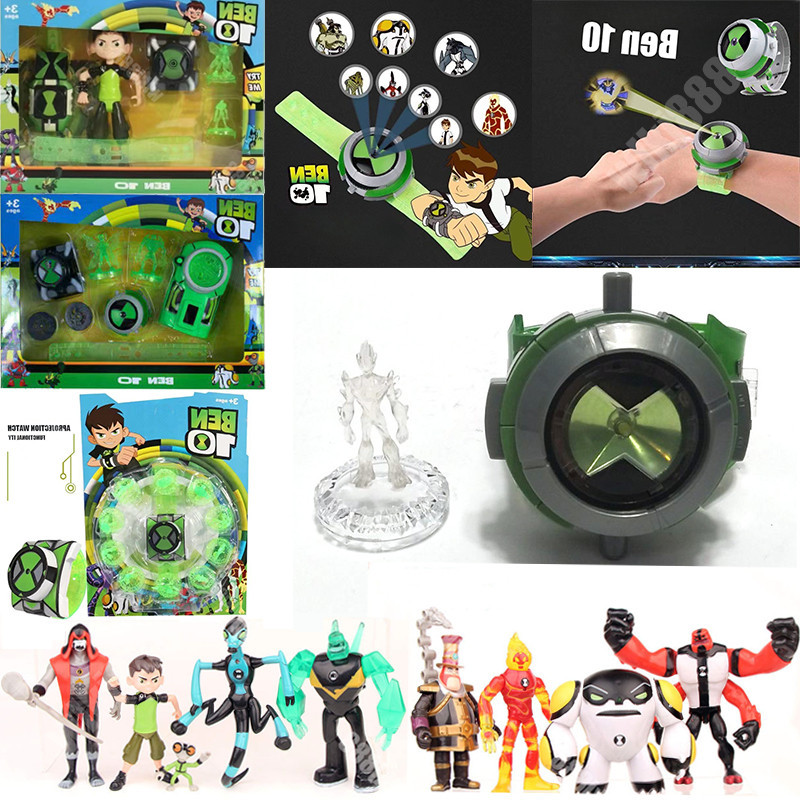 Ben 10 Omnitrix Watch Projector Watch Ben10 Watches Alien Viewer Toy ...