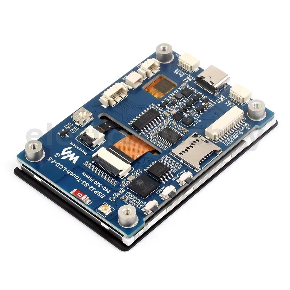 Waveshare ESP32-S3 4.3inch Capacitive 5Point Touch Display Development Board(B), 800×480, 32Bit LX7 2-Core Processor, 240MHz, Support WiFi, With Antenna, Suitable for ESPHome/Home Assistant Project