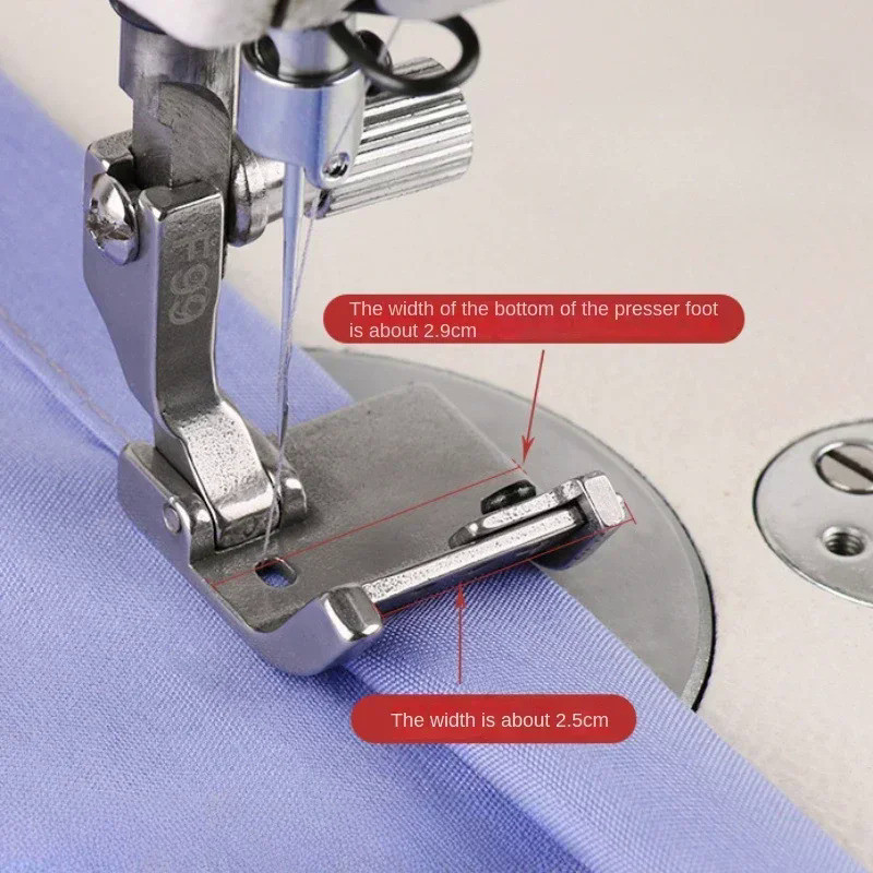 T9 Multifunctional Adjustable Hemming Folded Rolling Edge Guide Foot ...