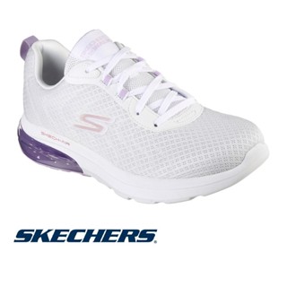 Skechers Womens D'lites Layered Quarter Overlay - Lace-Up Sneaker