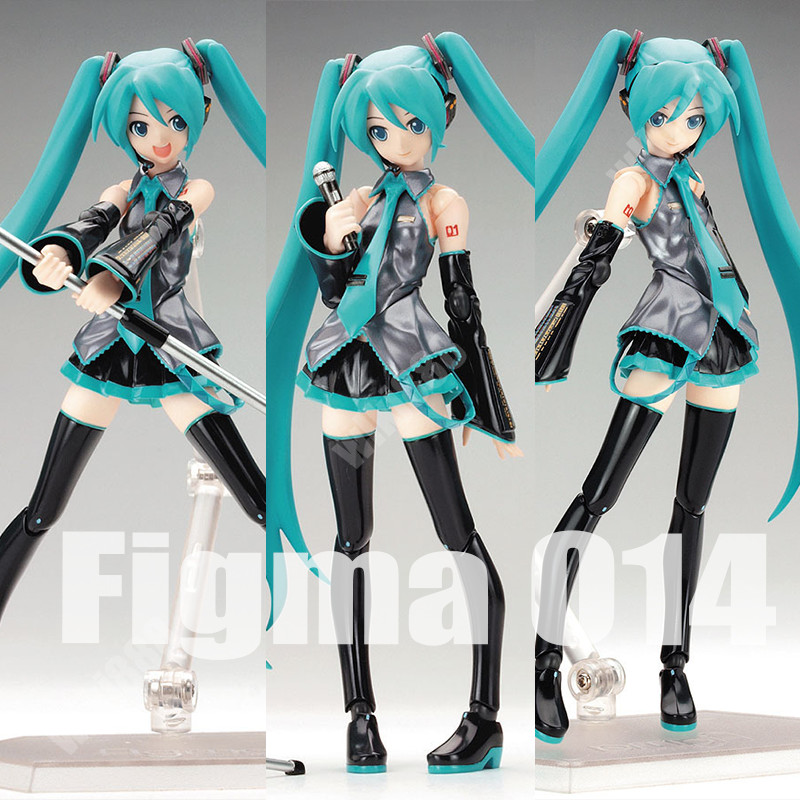 Action Figure Hatsune Miku Virtual Idol Figma 014 Dolls Model | Shopee ...