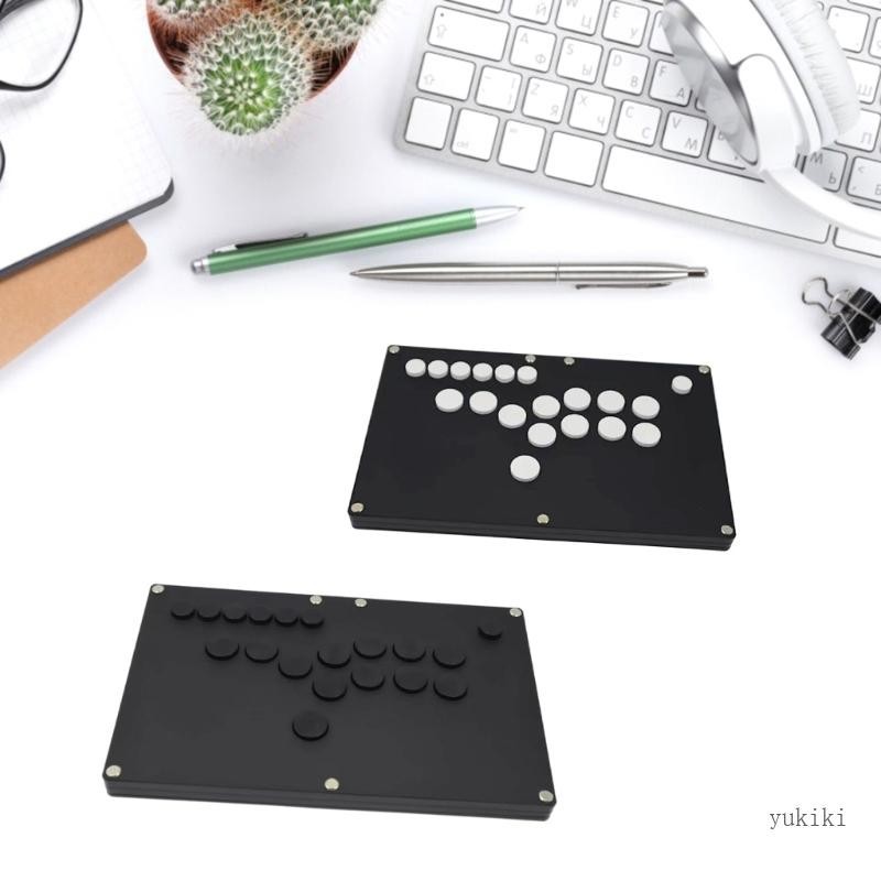 Kiki Arcade Joystick Controller Fight Stick Game Controller Mechanical ...