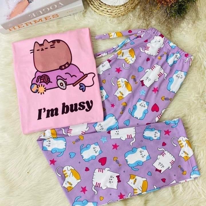 RANDOM COLORS AND PRINT CALI TERNO PAJAMA, SUBLIMATION PRINT, FIT UP TO ...
