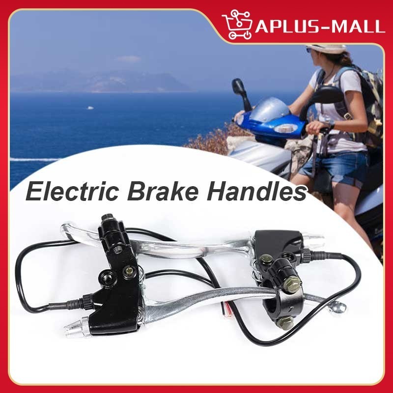 1Pair Electric Brake Handles Electric Bicycle Brake Handle Brake Lever ...