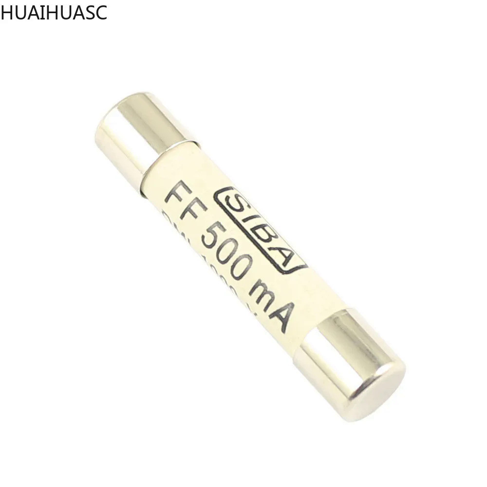 Fusible SIBA 0.5A 500mA 1000V Pour Multimètres Fluke F15B F17B F18B - Format 6.3x32mm