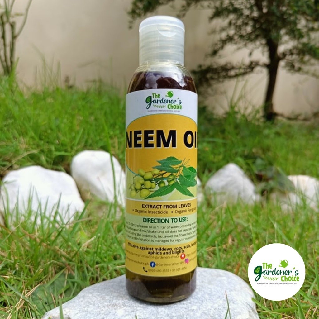 ♞Organic Cold-Pressed Neem Oil Pesticide & Fungicide 100ml | Best ...